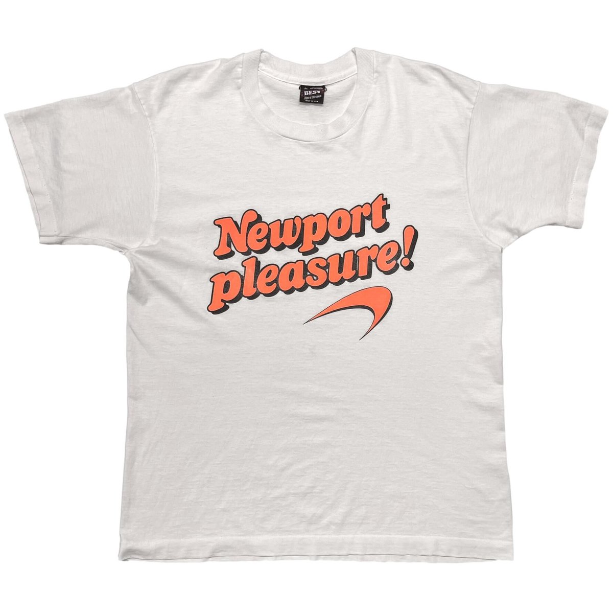 NEWPORT PLEASURE ! BIG LOGO FRUIT OF THE LOOM LARGE 9688