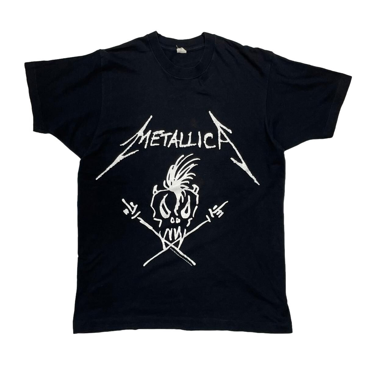 METALLICA TAGGING SKULL NOWHERE ELSE TO ROAM EUROPE '93 FITS LARGE 7953