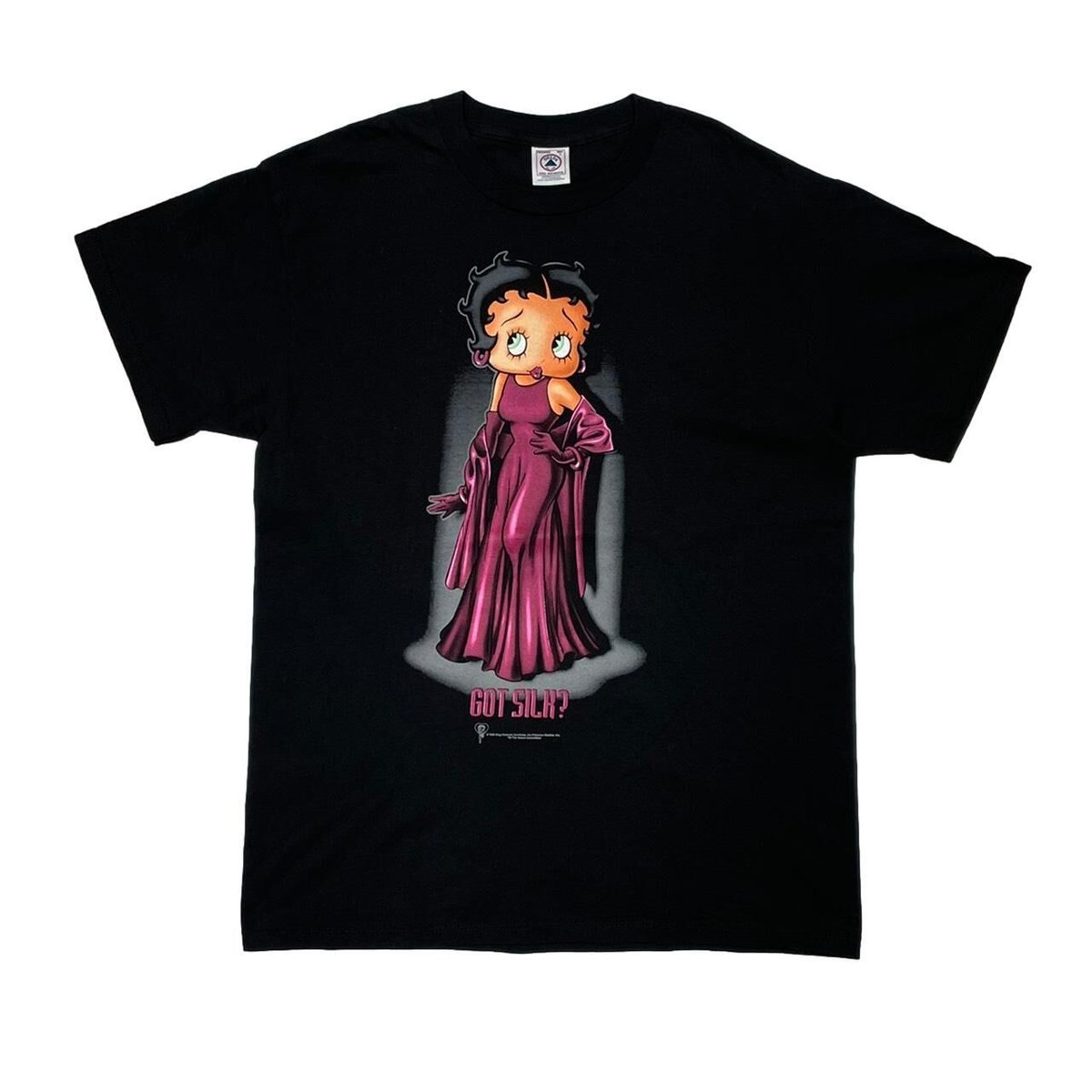 BETTY BOOP GOT SILK? TEE DELTA LARGE 8742