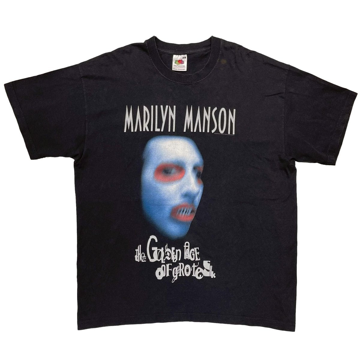 MARILYN MANSON 2003 THE GOLDEN AGE OF GROTESQUE FRUIT OF THE LOOM XL 6579