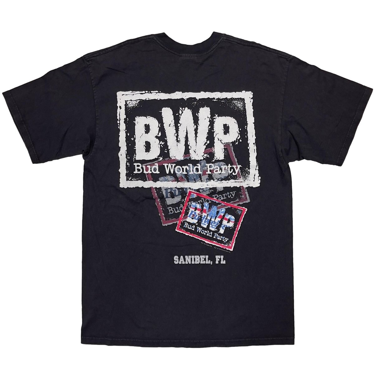 Budweiser 1999 BWP Bud World Party WWF LOGO PARODY GILDAN XL 0535