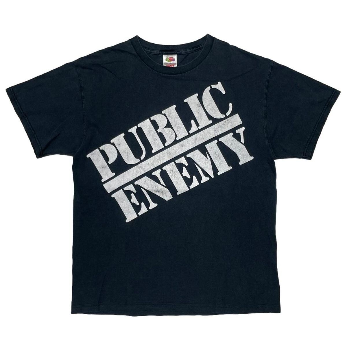 PUBLIC ENEMY HUGE TARGET LOGO DOUBLESIDE FRUIT OF THE LOOM LARGE 1396