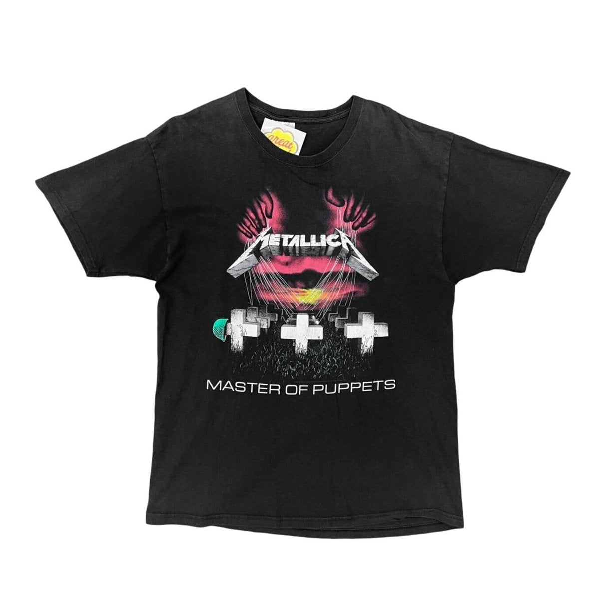 VINTAGE METALLICA MASTER OF PUPPETS HANES HEAVYWEIGHT LARGE 40JK0957