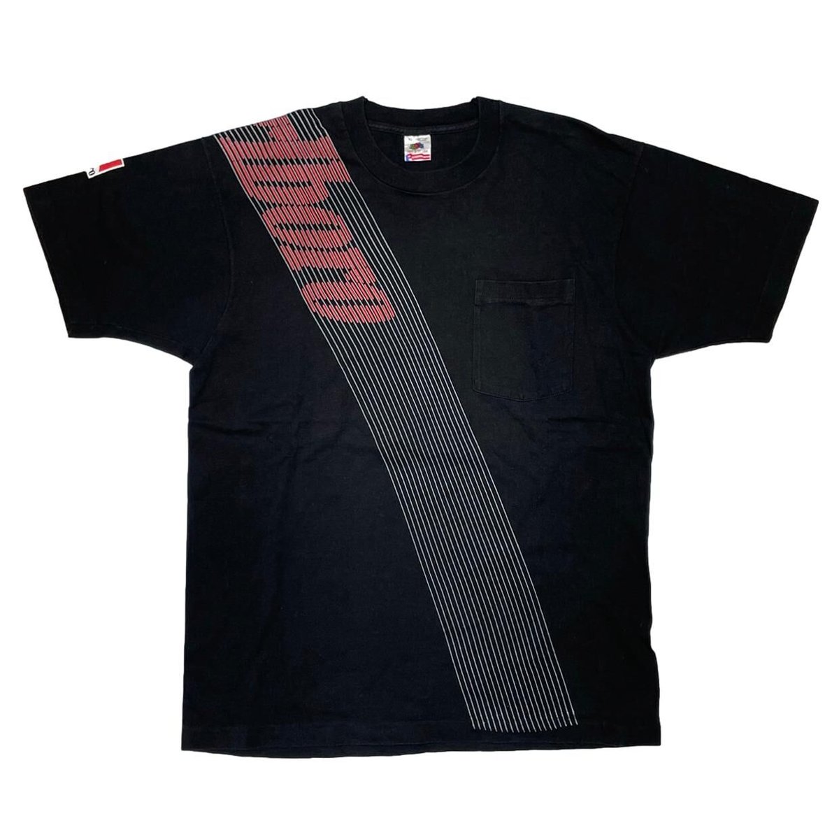 Marlboro F-1 SHOULDER LINK PRINT BLACK FRUIT OF THE LOOM XL 9981