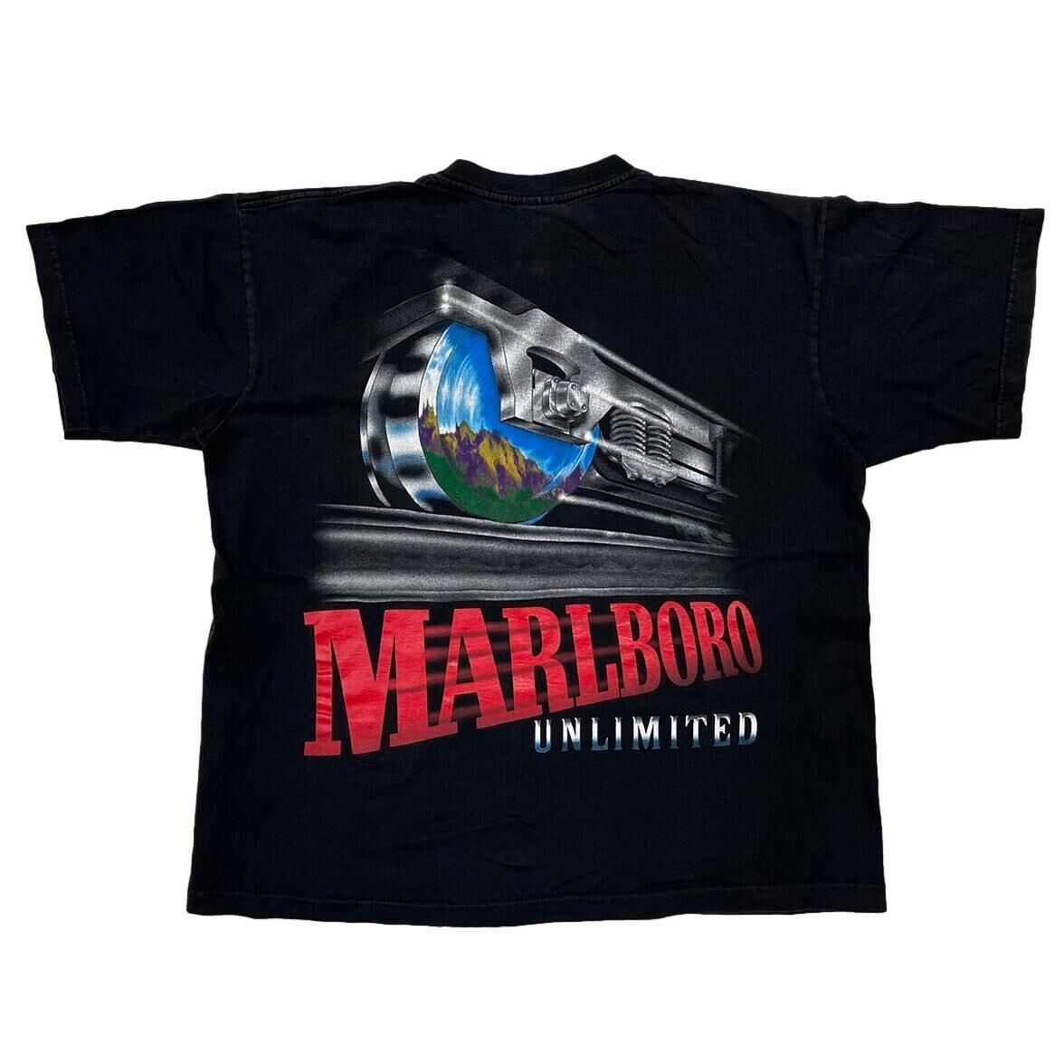 Marlboro UNLIMITED RAILROAD POCKET TEE FITS XL 1005