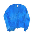 greatLAnd ORIGINAL ANTI VEGAN CARDIGAN / VEGETABLE LAMB SUEDE LARGE 4590