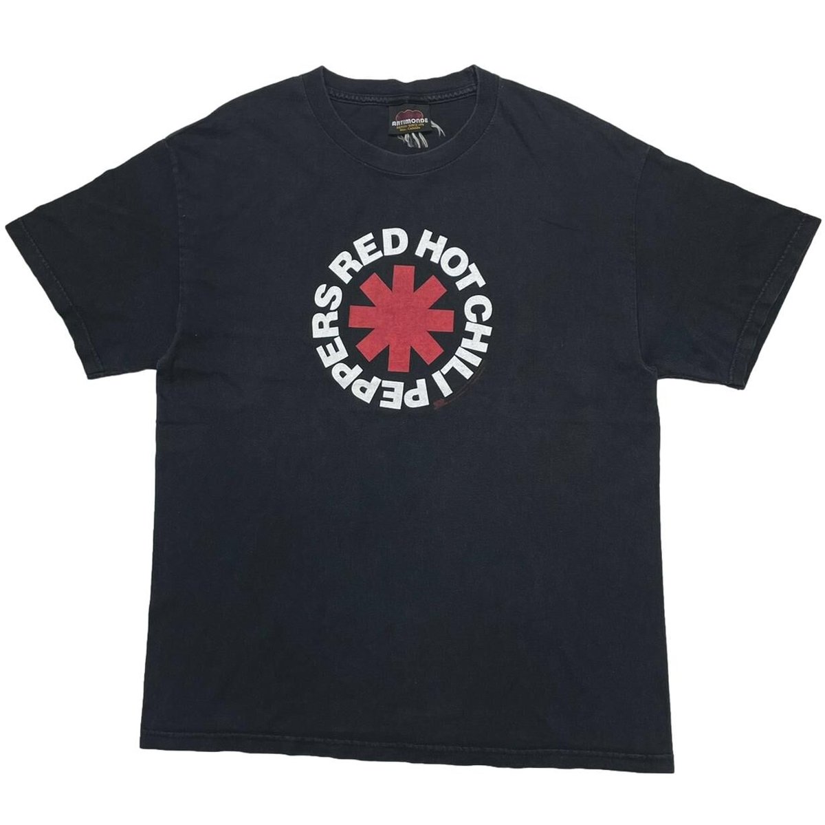 RED HOT CHILI PEPPERS CIRCLE LOGO BLACK ARTIMONDE FITS XL 6521