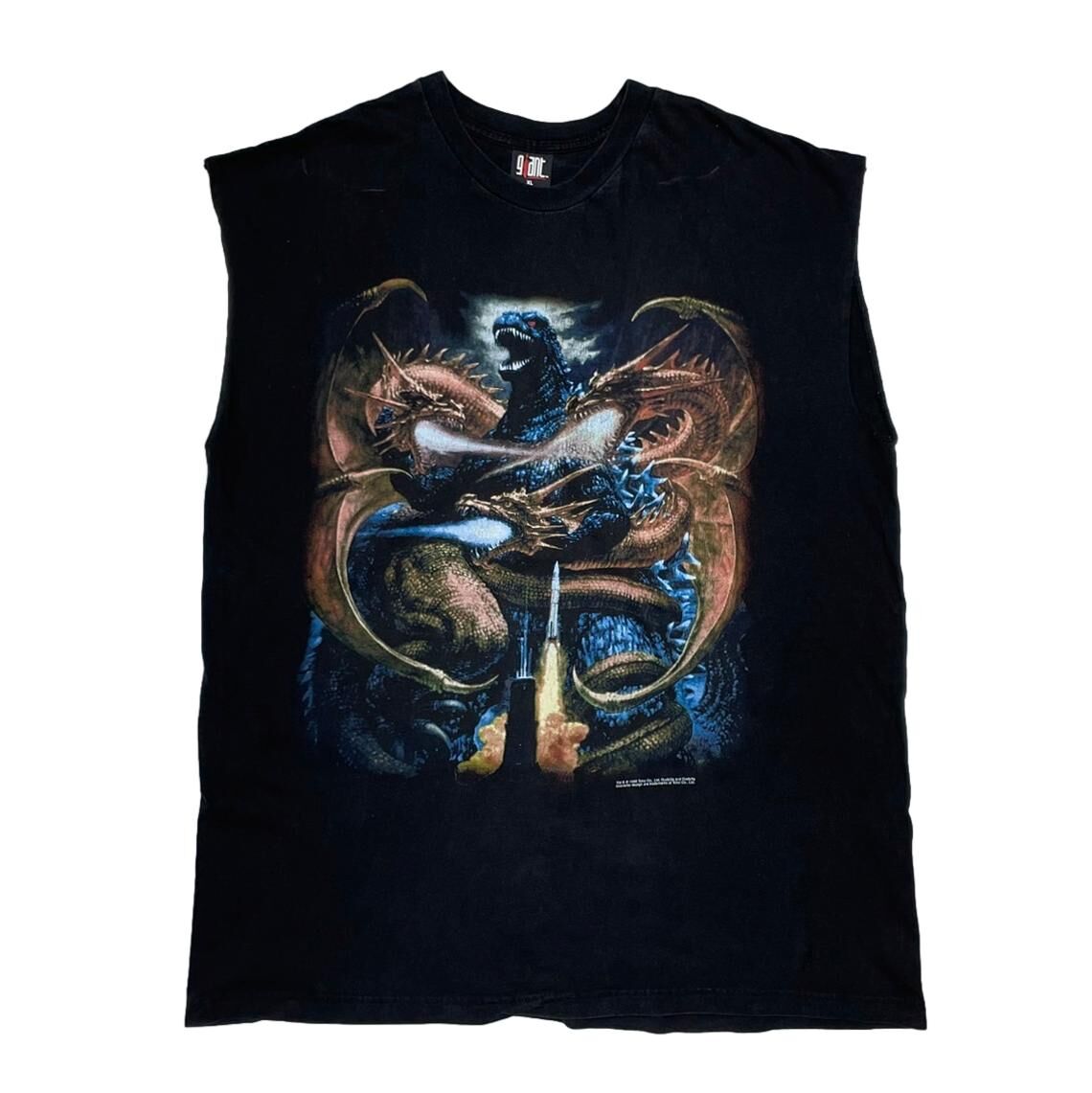 GODZILLA 1998 CHARACTER DESIGN SLEEVELES GIANT XL 3824