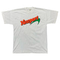 NEWPORT LOGO TEE WHITE SCREEN STARS XL 6203