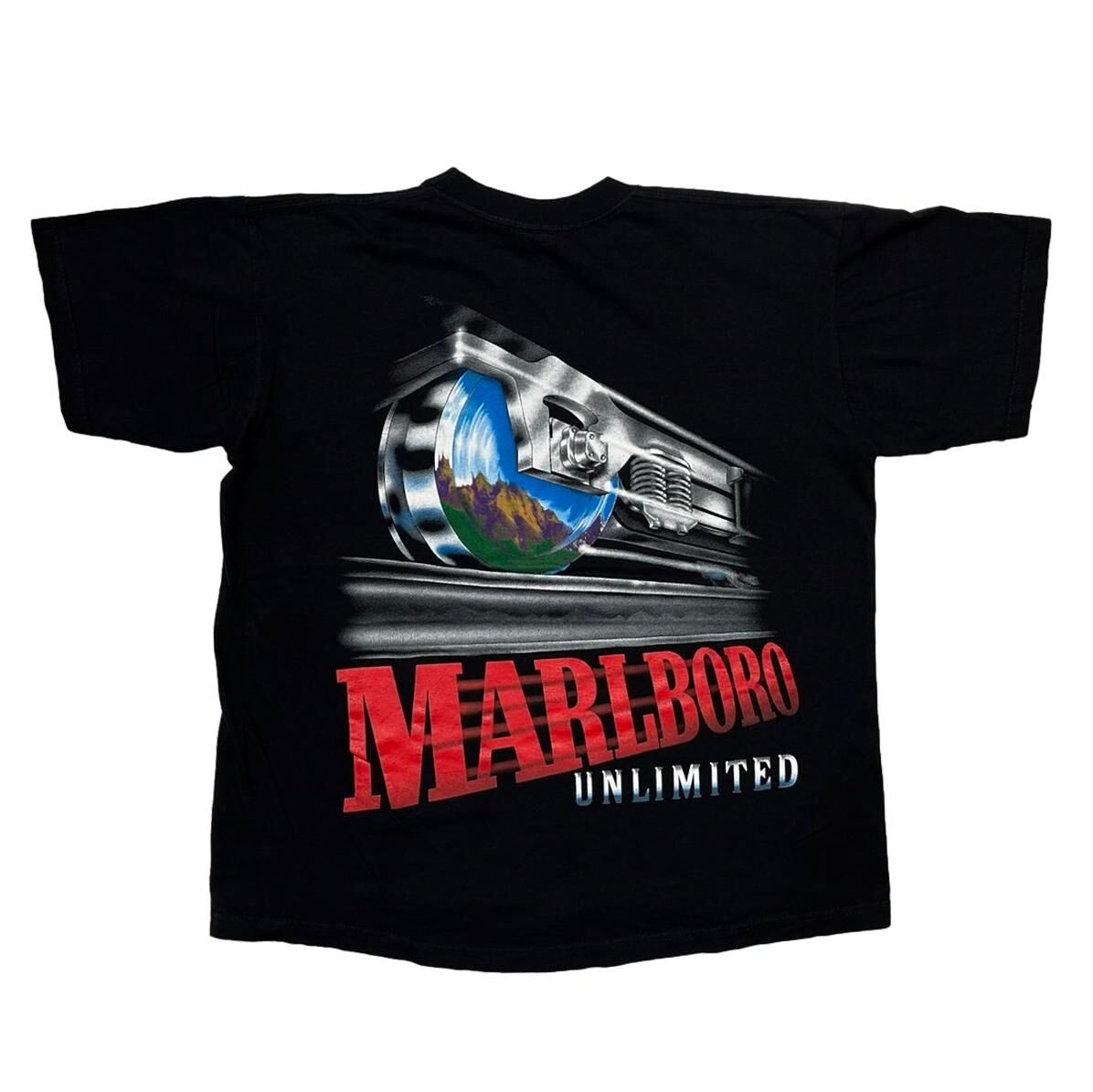 Marlboro UNLIMITED RAILROAD POCKET TEE XL 1006