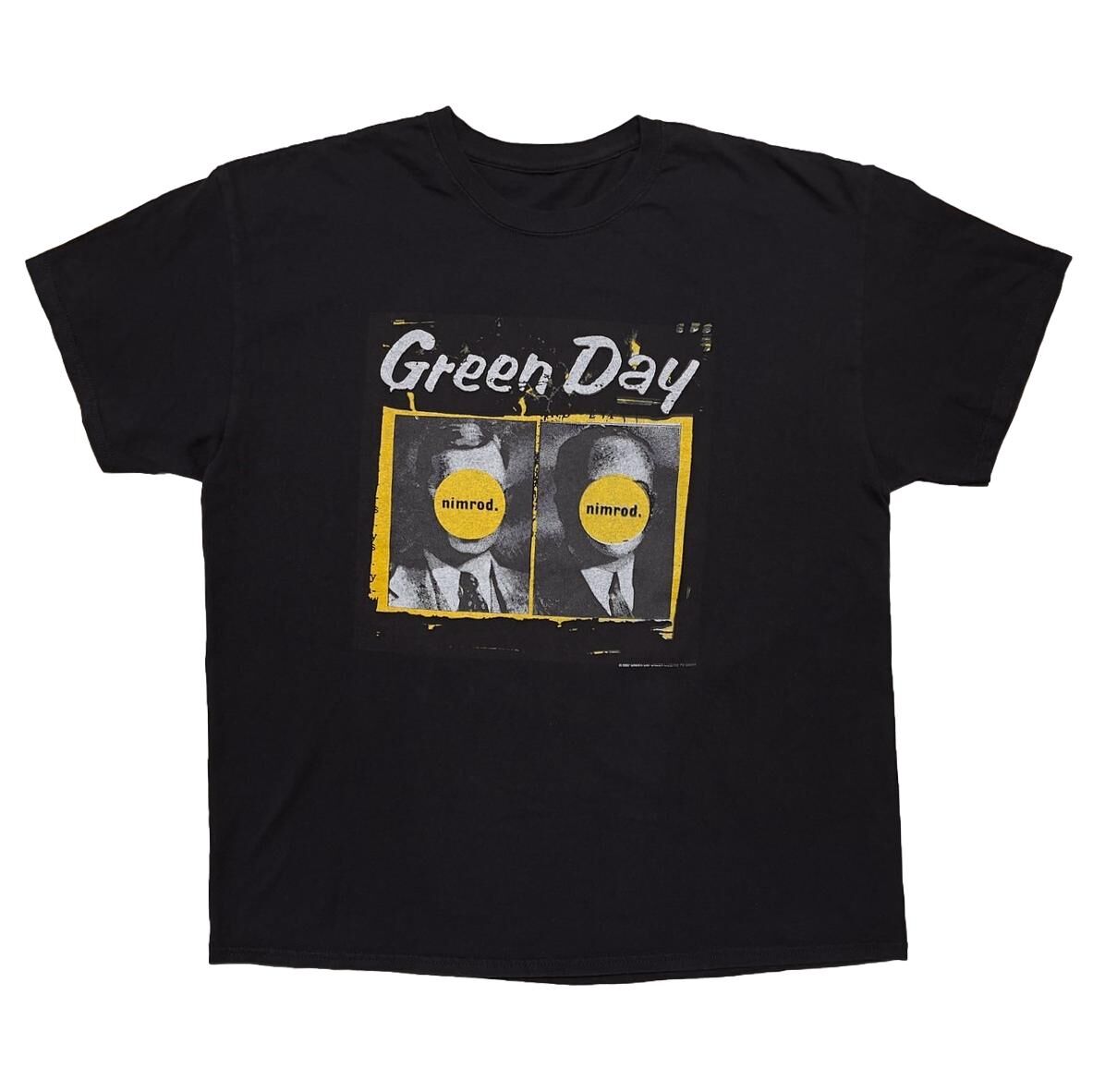 GREEN DAY NIMROD 00's BLACK FITS XL 6322