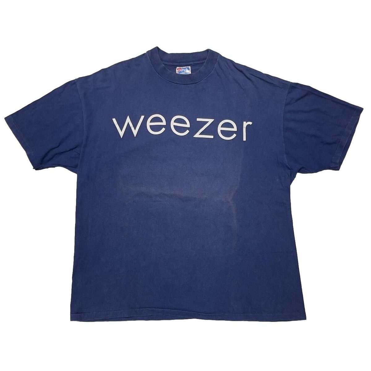 WEEZER 1995 ROCK MUSIC HANES XL NAVY 5910