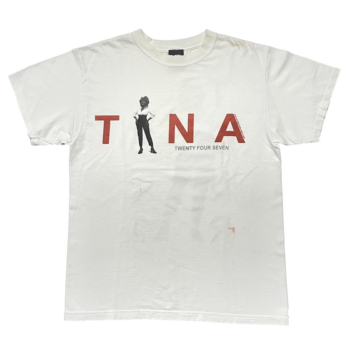 TINA TURNER TWENTY FOUR SEVEN TOUR WHITE GIANT MEDIUM 6907