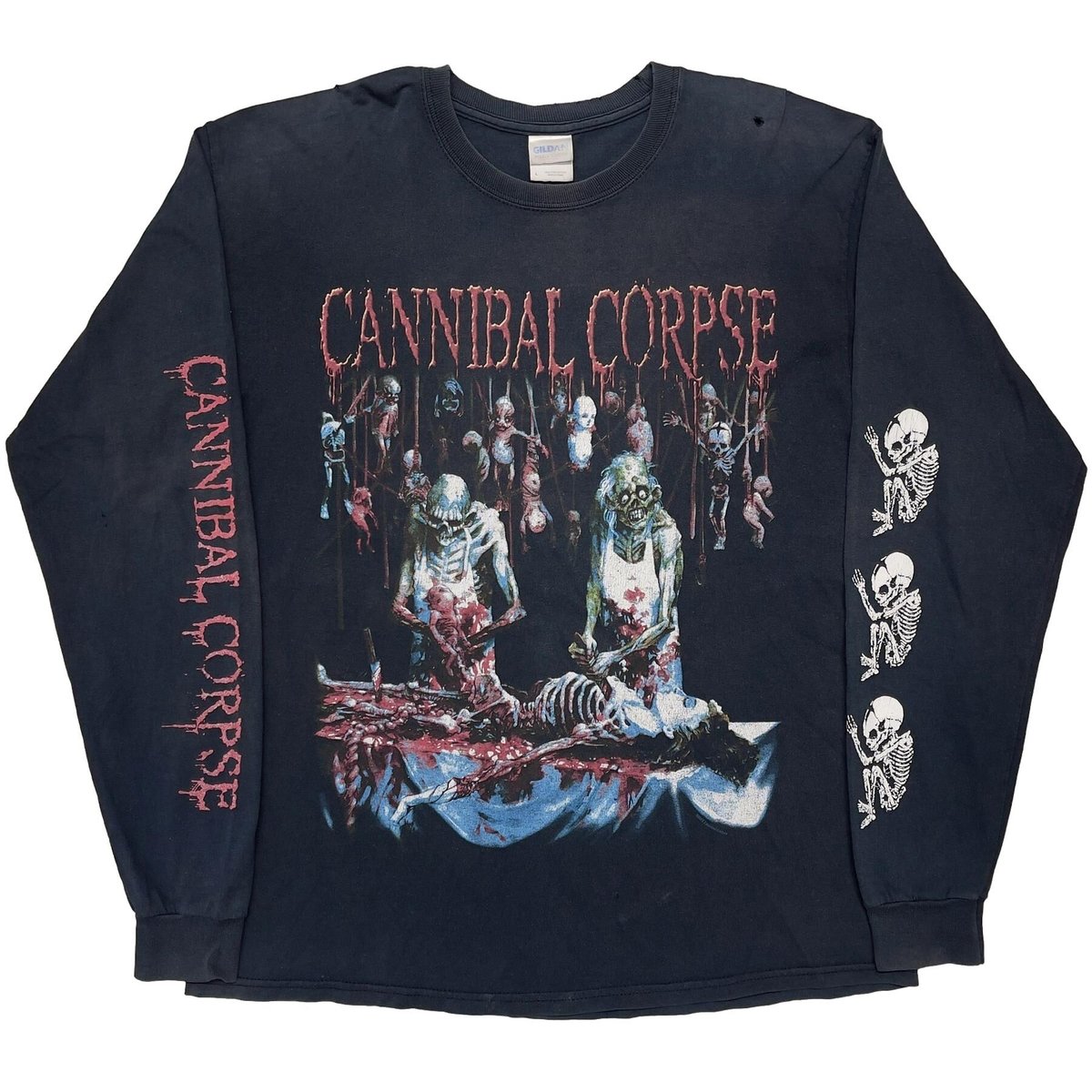 CANNIBAL CORPSE BUTCHERED AT BIRTH LS GILDAN LARGE 0509