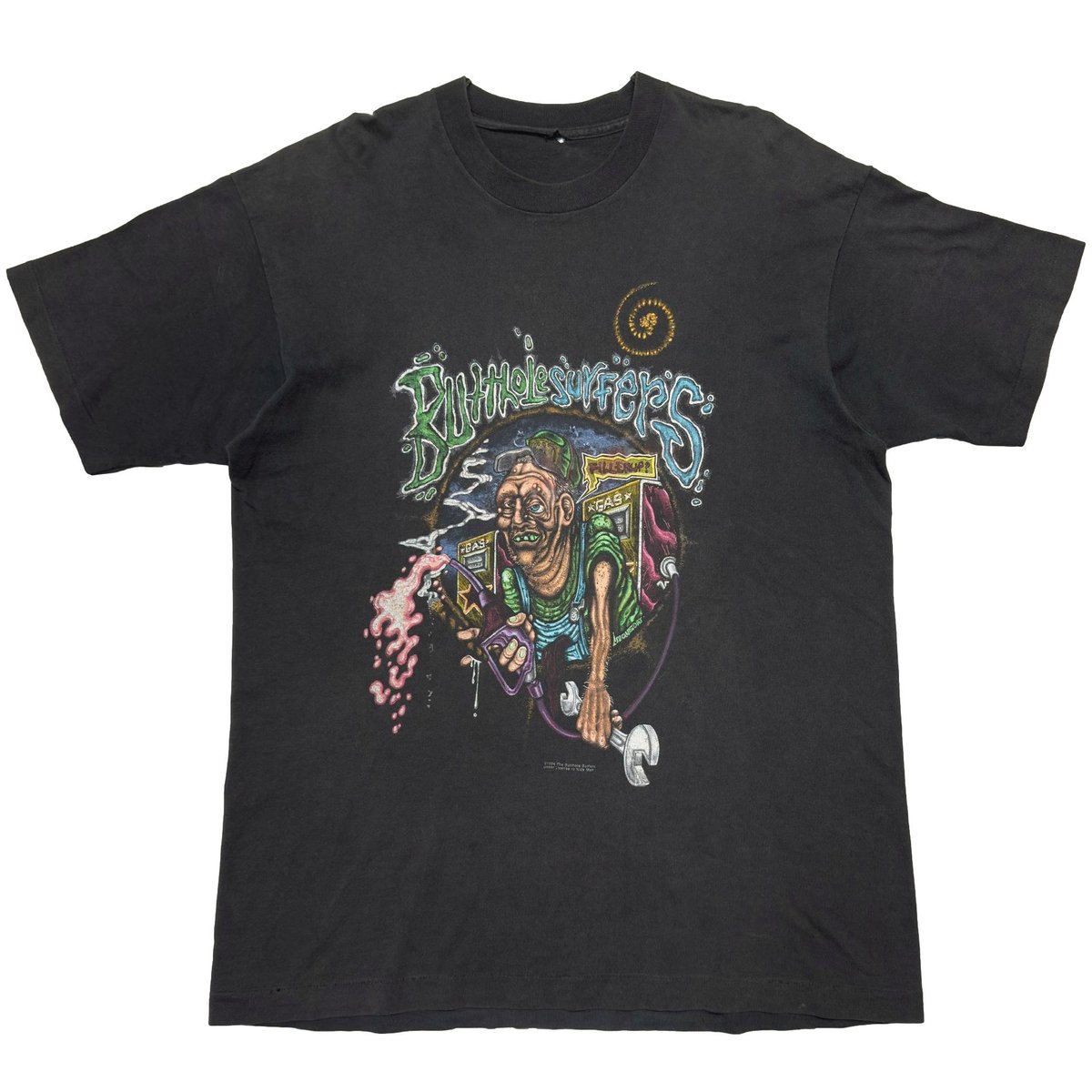 BUTTHOLE SURFERS 1994 FILLER UP GAS STATION MAN FITS XL 3110