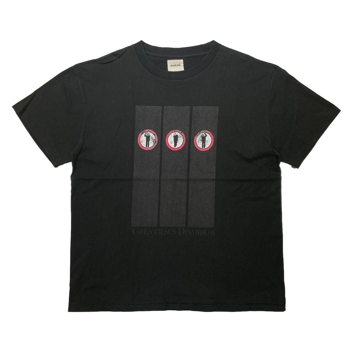 greatLAnd ORIGINAL JESUS TEE BLACK