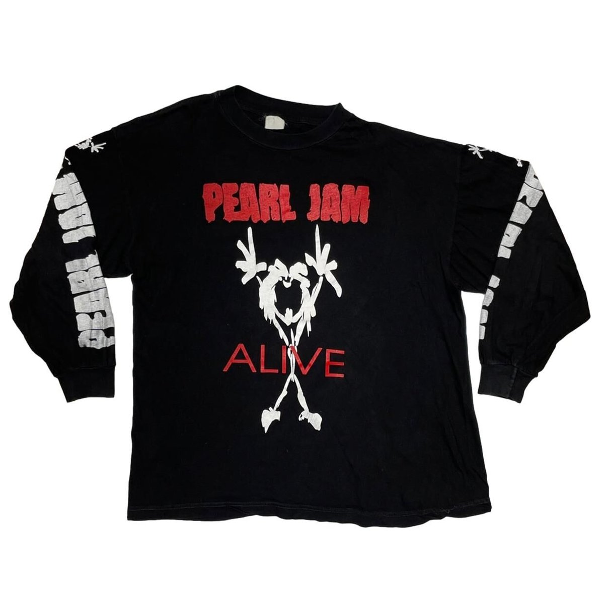 PEARL JAM ALIVE LS BOOTLEG FITS XL 9842