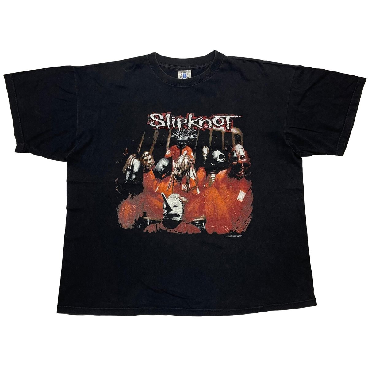 SLIPKNOT 1999 BLUE GRAPE 1ST ALBUM TEE XL 4589