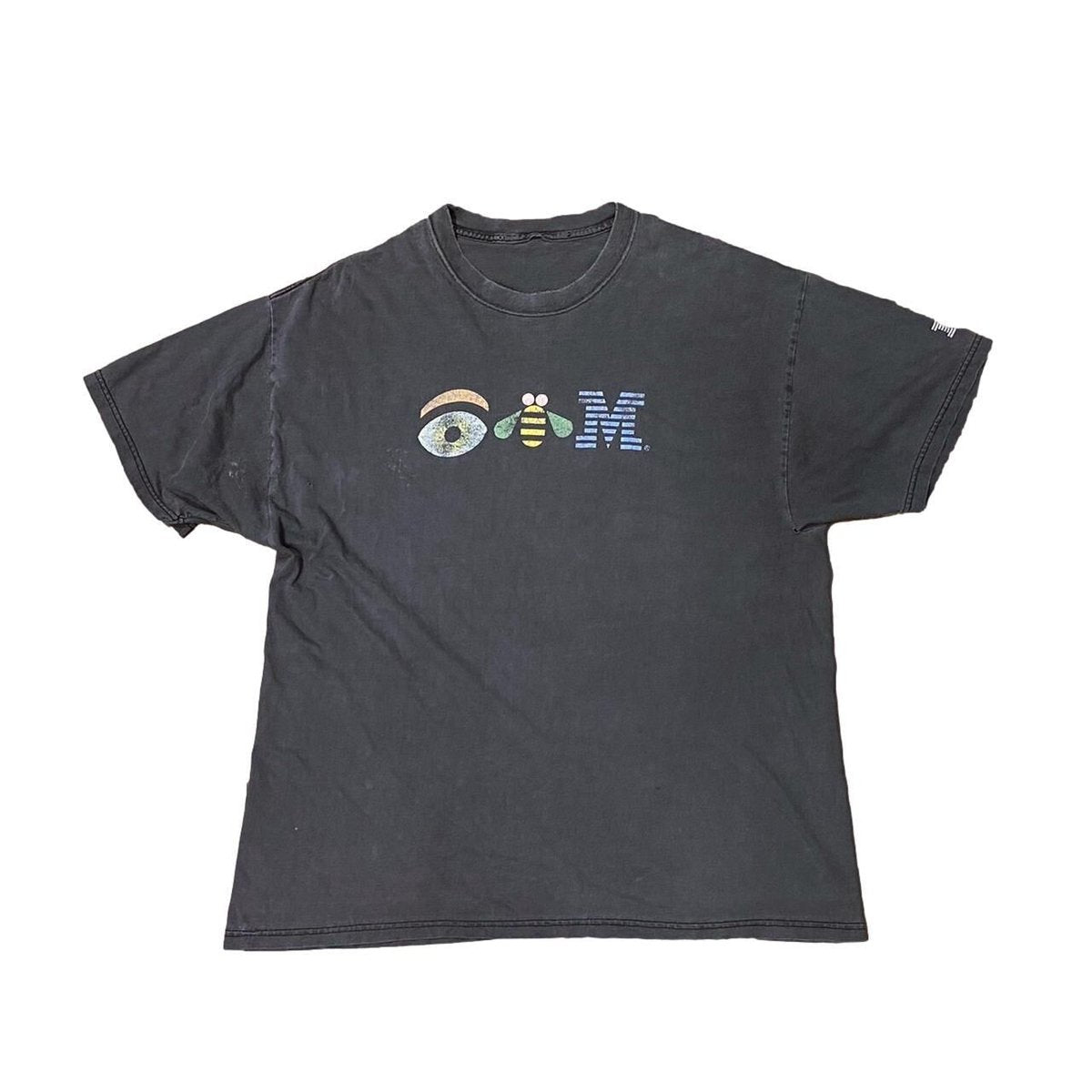 IBM EYE BEE M LOGO TEE BLACK FITS XL 6853