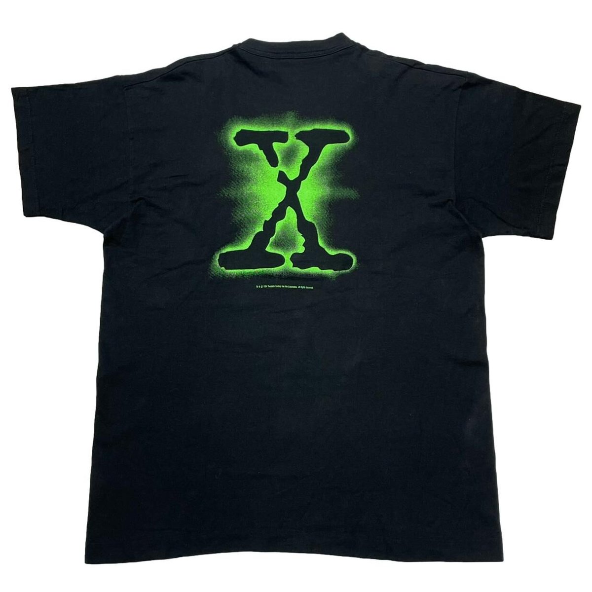 THE X FILE 1994 PROMO TEE FRUIT OF THE LOOM XL 0350