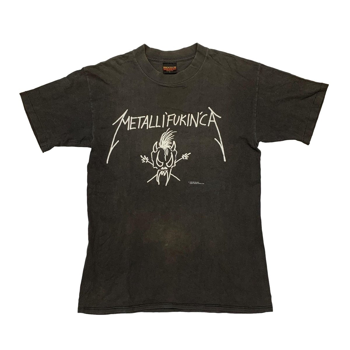 METALLICA METALLI'FUKIN'CA 1993 BROCKUM LARGE 3176