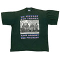 RAGE AGAINST THE MACHINE WE SUPPORT OUR TROOPS GREEN TULTEX XL 0029