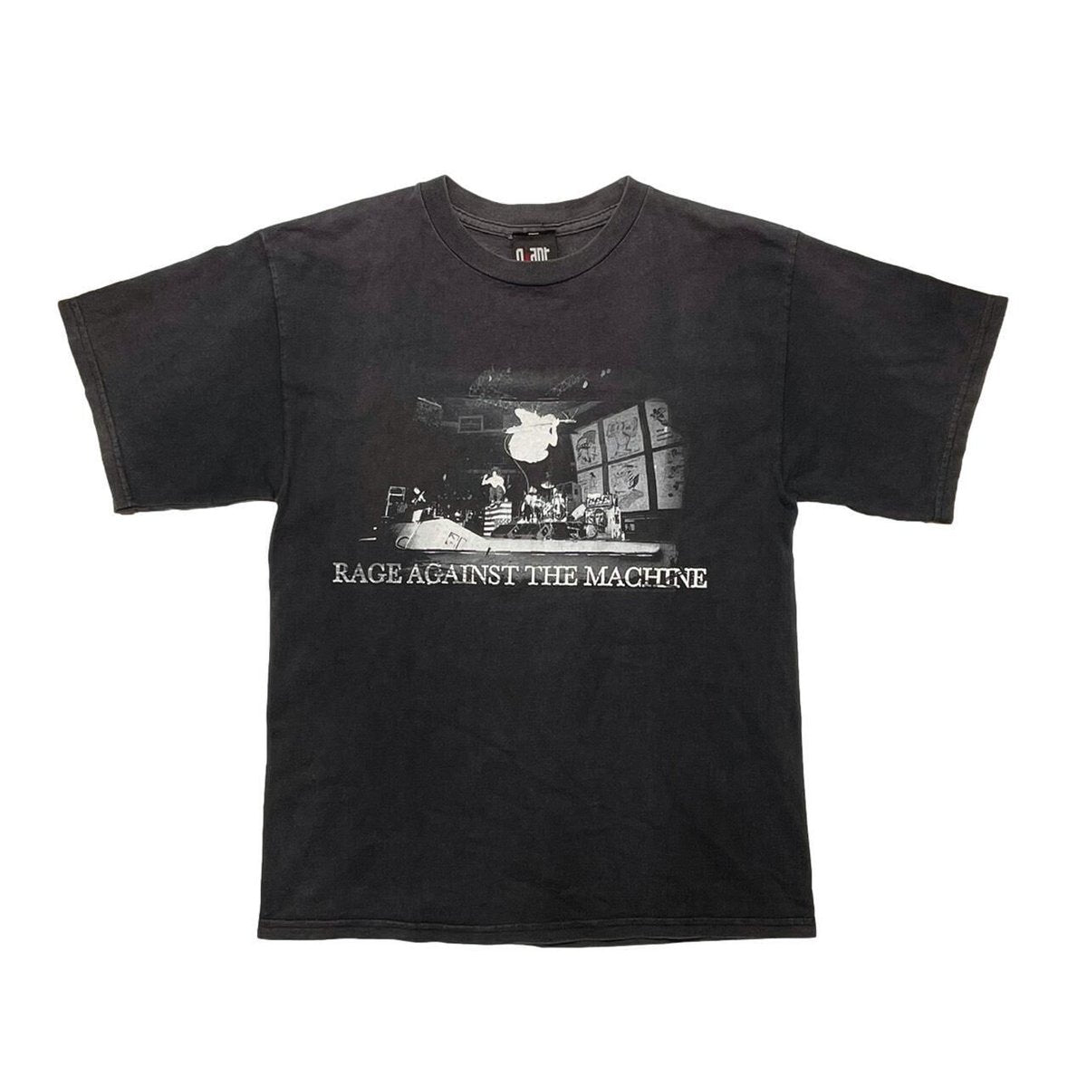 RAGE AGAINST THE MACHINE HOLOGRAM TEE GIANT MEDIUM 7472