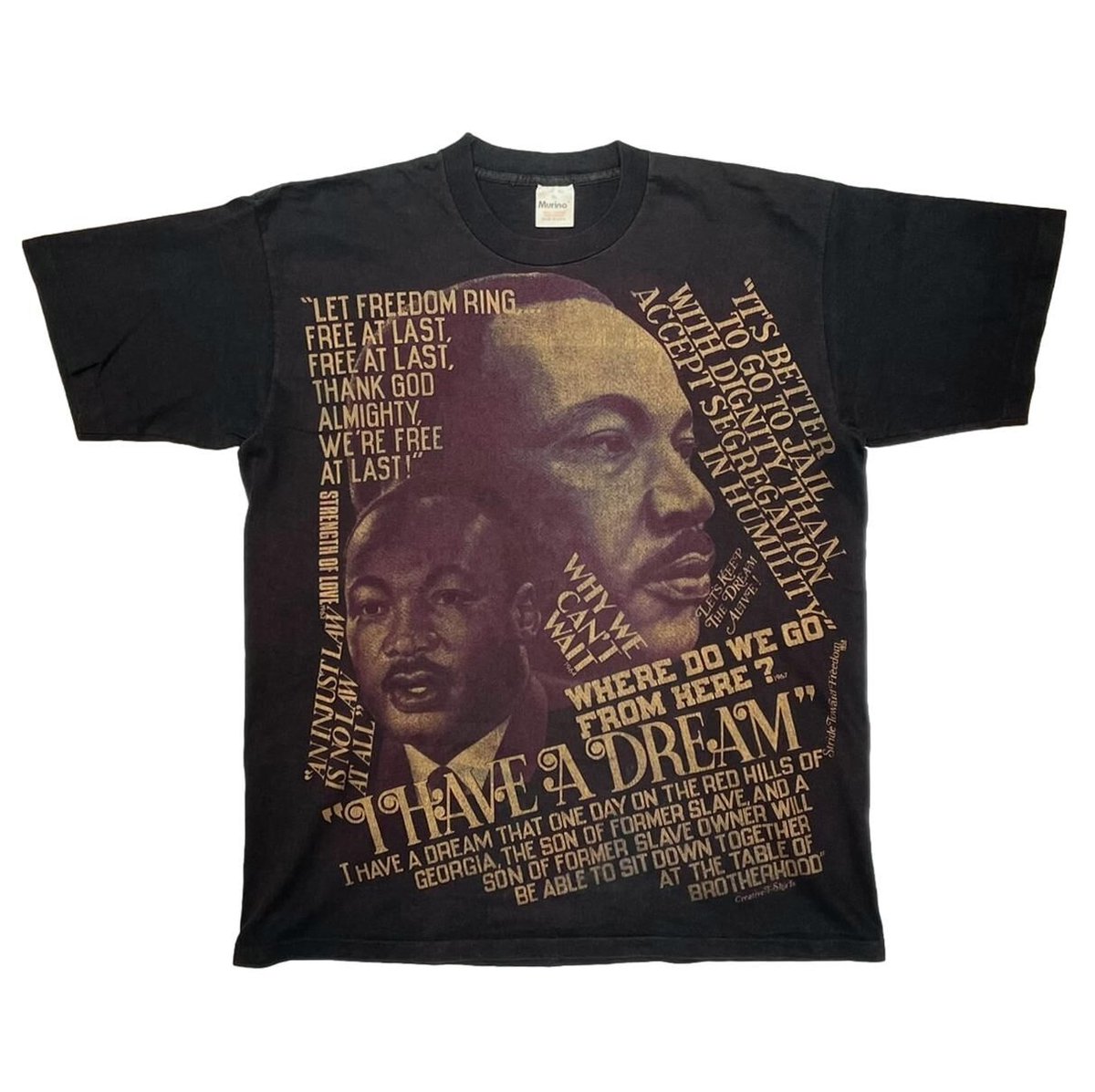 MARTIN LUTHER KING Jr. RAP DESIGN MURINA XL 5178