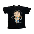 BETTY BOOP 1995 TEE DOUBLE SIDE BLACK LARGRE 0670
