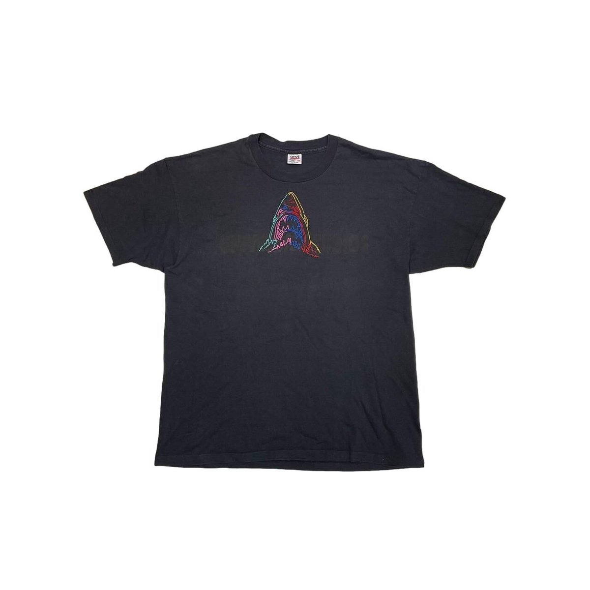 JAWS UNIVERSAL STUDIOS EMBROIDERY SHARK TEE ANVIL 2XL 2037