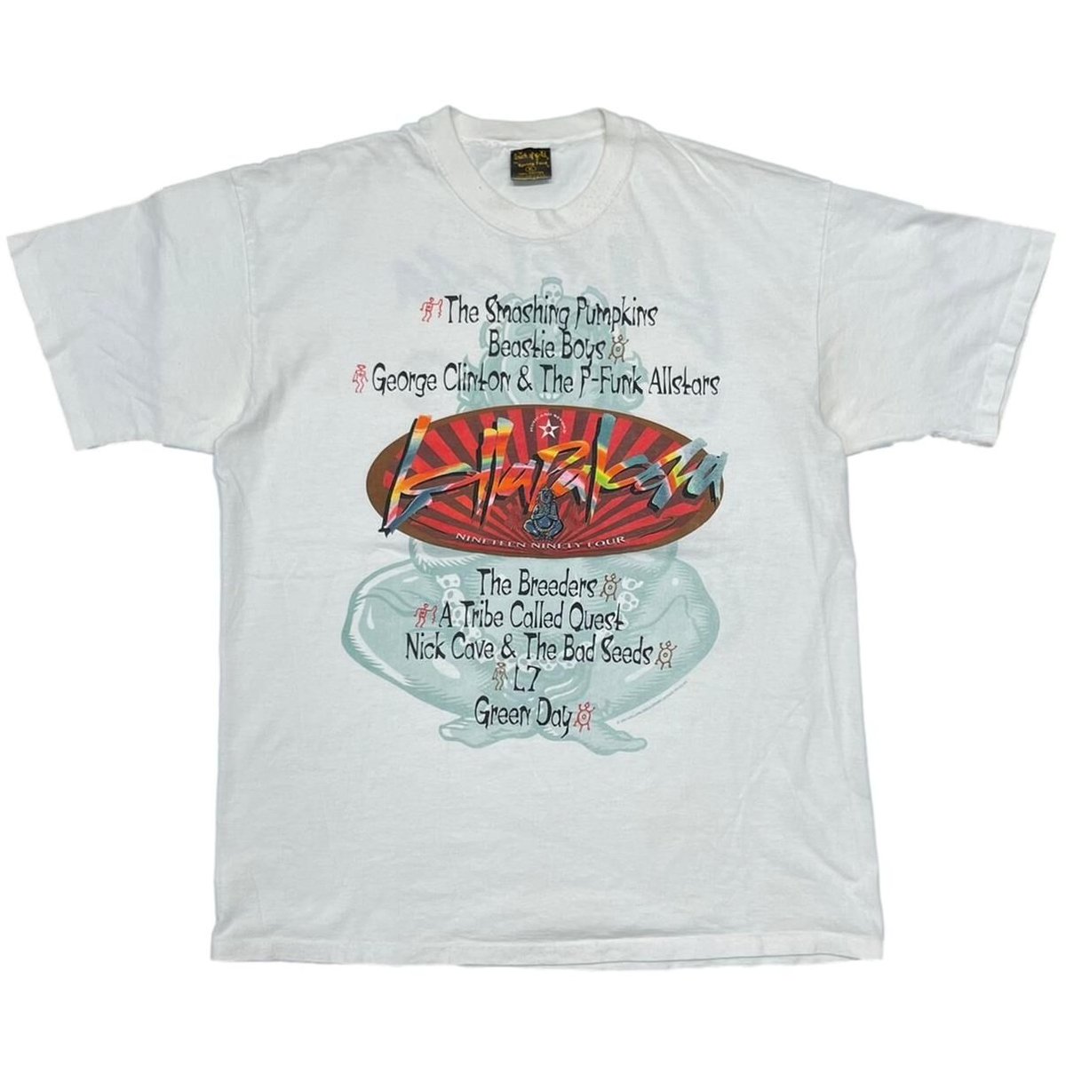 LOLLAPALOOZA 1994 NINETEEN NINETY FOUR TEE TOUCH OF GOLD XL 0109