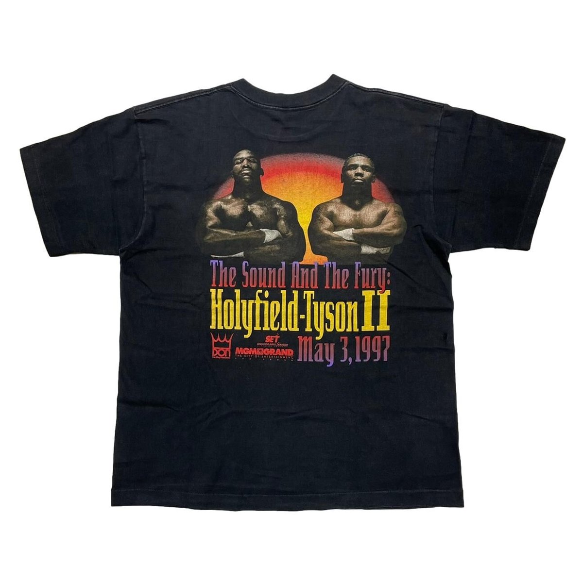MIKE TYSON vs HOLYFIELD THE SOUND AND THE FURY LARGE 8216