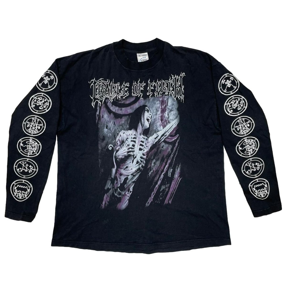 CRADLE OF FILTH TOTAL FUCKING DARKNESS LS SCREEN STARS XL 1715