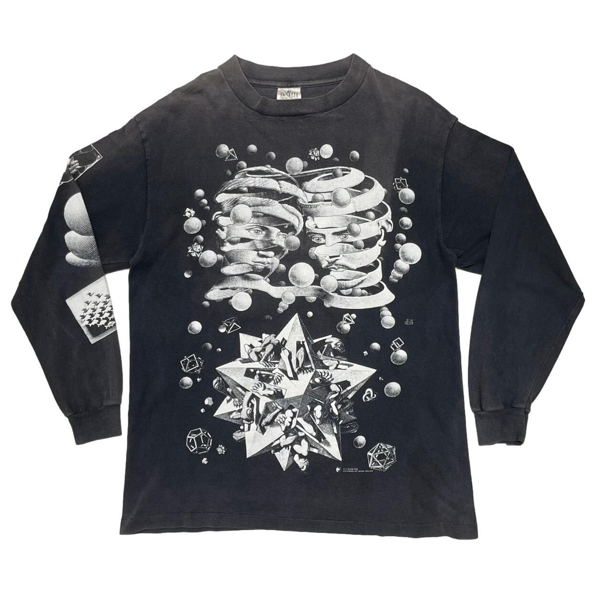 M.C. ESCHER MULTI ART LS BLACK ANDAZIA LARGE 5678