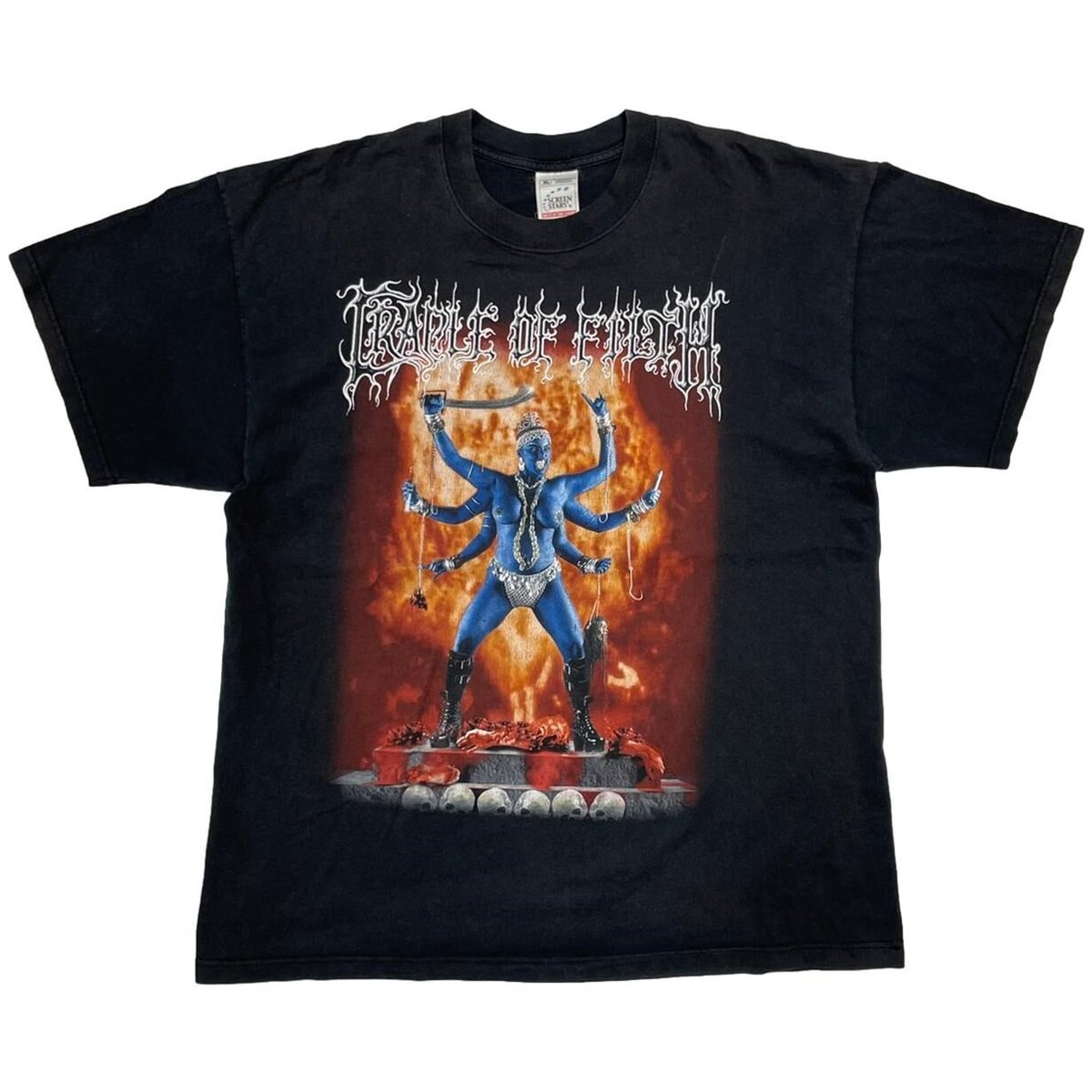 CRADLE OF FILTH 2000 DESTROYER OF WORLDS SCREEN STARS XL 1972