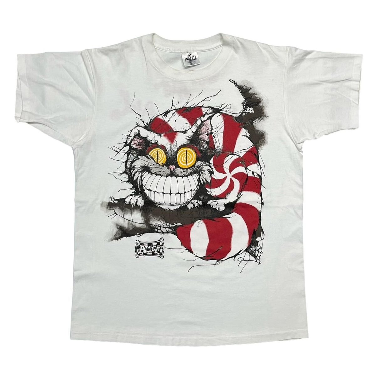 ALICE IN WONDERLAND CHESHIRE CAT WHITE LARGE 8948