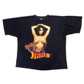 JANET JACKSON CLASSIC JANET RAP DESIGN BLACK FITS XL 6106