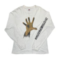SYSTEM OF A DOWN HAND DESIGN LS TEE WHITE ANVIL XL 5093