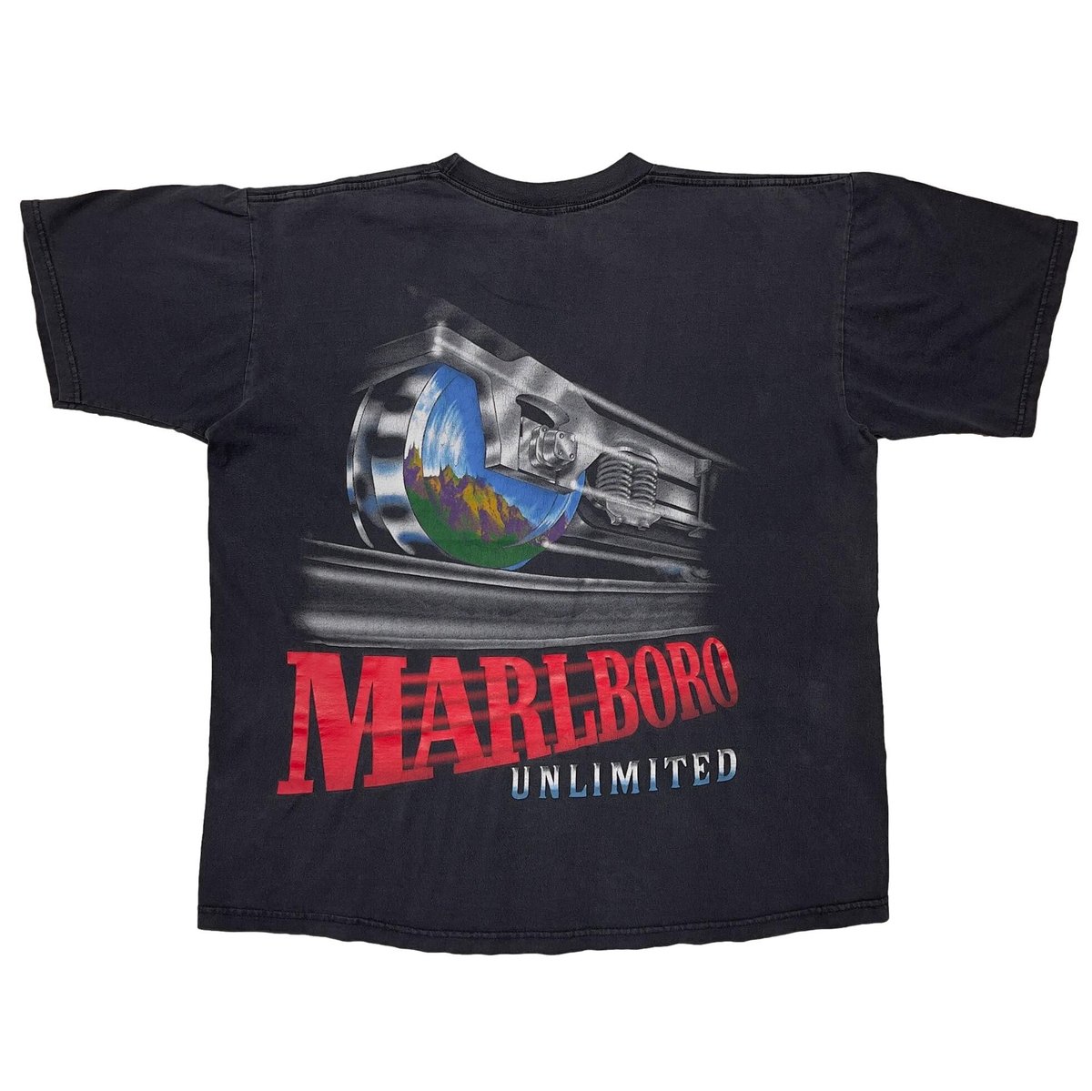 Marlboro UNLIMITED RAILROAD POCKET TEE XL 1155