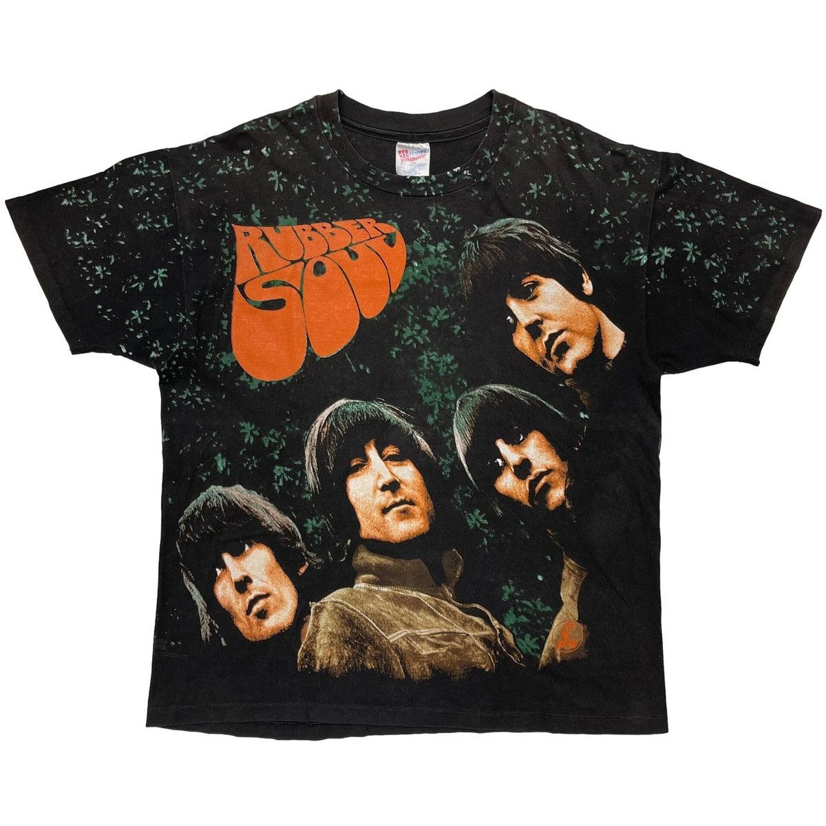 BEATLES RUBBER SOUL OVP BLACK HANES XL 9272