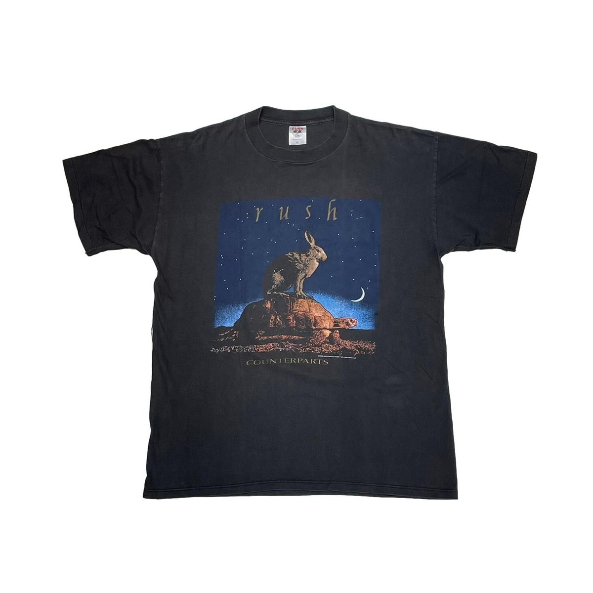 RUSH 1993 COUNTERPARTS RUSH TAG XL 1645