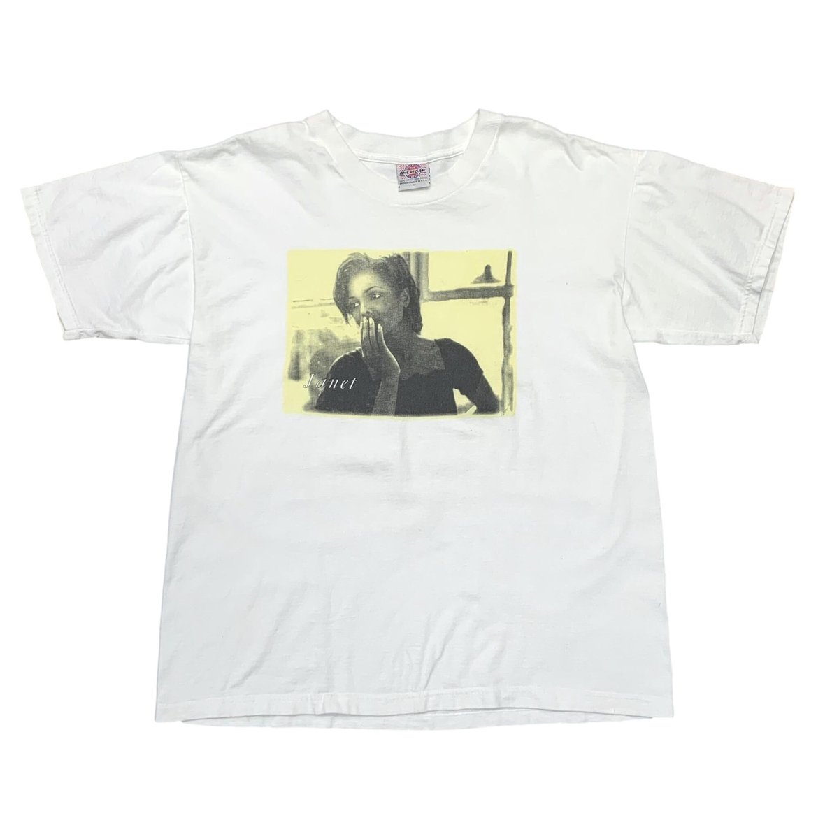 JANET JACKSON PORTRAIT THE AMERICAN TAG MADE IN USA LARGE 3981