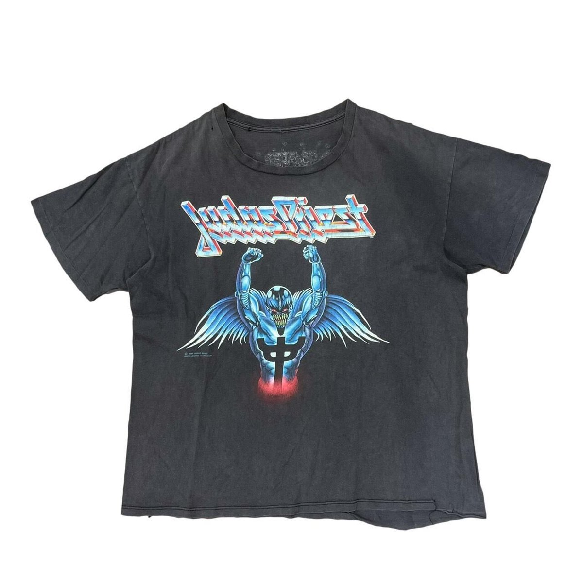 JUDAS PRIEST PAIN KILLER WORLD TOUR 1990 FIT LIKE LARGE 3161