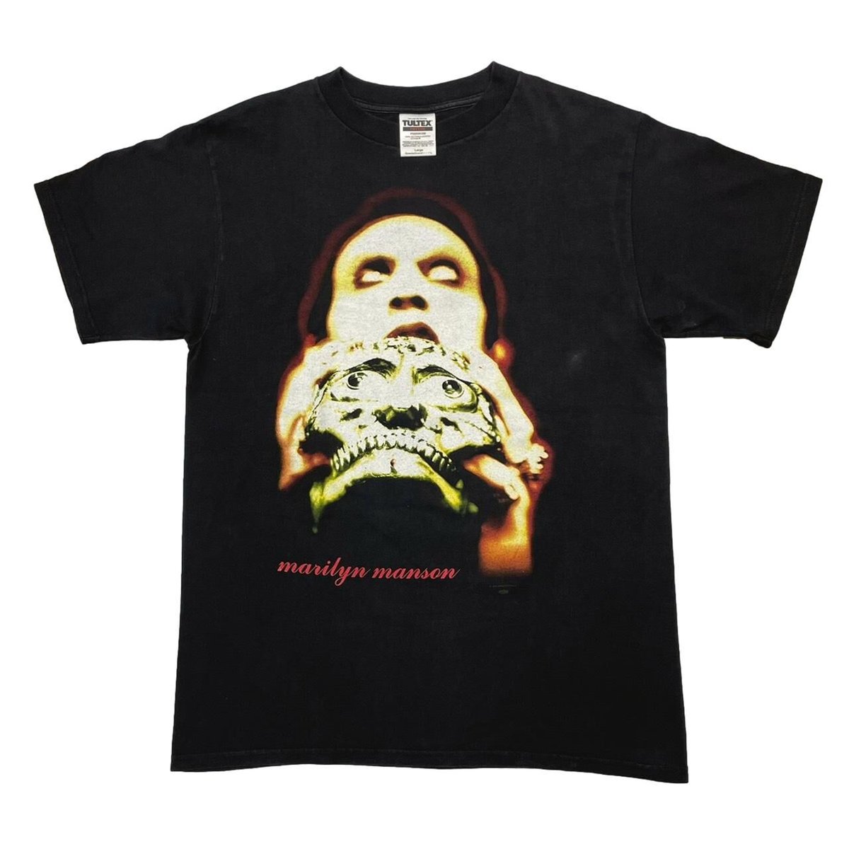 MARILYN MANSON 1997 ANTICHRIST SUPERSTAR SUPERFUCK TEE TULTEX TAG LARGE 8612