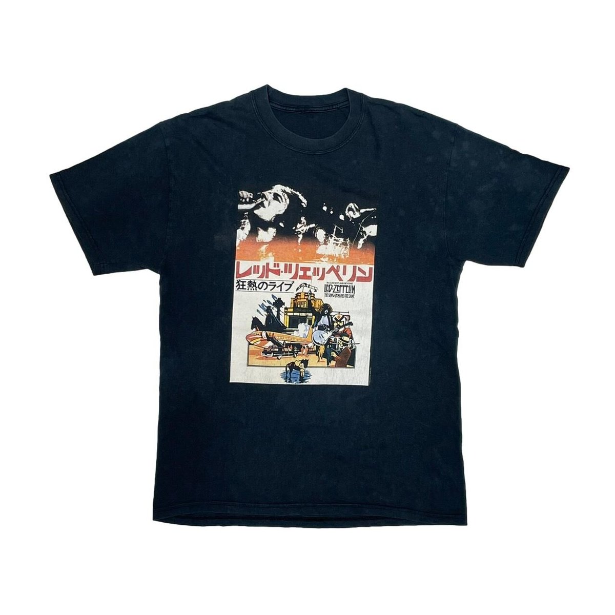 LED ZEPPELIN WELCOME TO JAPAN   2004 TEE  FIT LIKE XL 9229