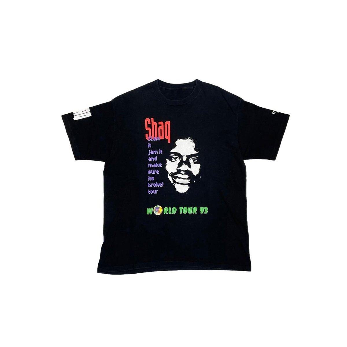 SHAQUIL O'NEIL WORLD TOUR 93 DOUBLESIDE FITS XL 1626
