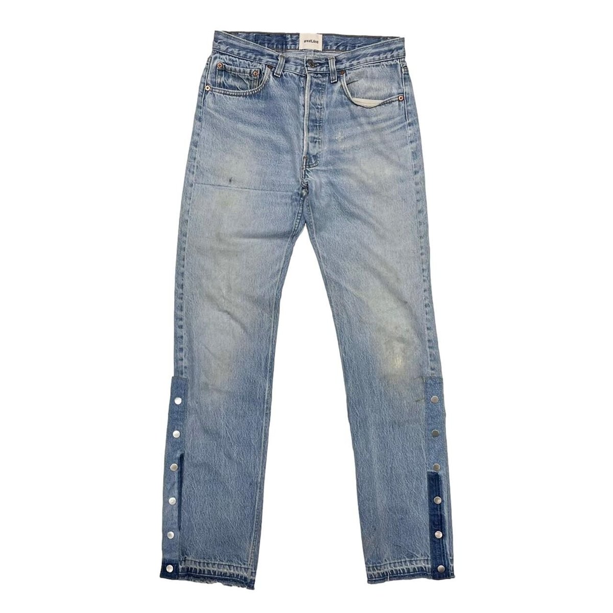 greatLAnd GRUNGEMAN DENIM REPRODUCT LEVI'S 501 W80 L87 10 7107