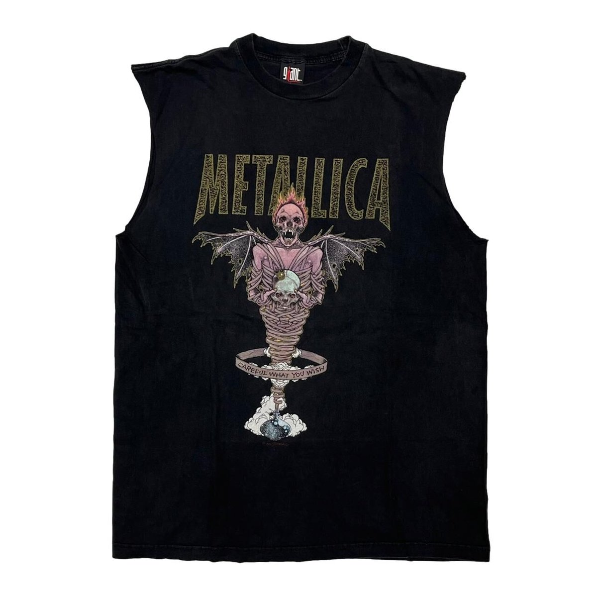 METALLICA PUSHEAD KING NOTHING SLEEVELES GIANT LARGE 7172