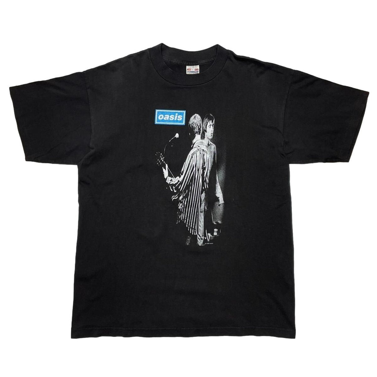 OASIS 1996 PORTRAIT GALLAGHER BROTHERS TEE LARGE 6724