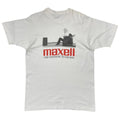 maxell TAKE YOUR MUSIC TO THE MAX WHITE FITS L-XL 0029